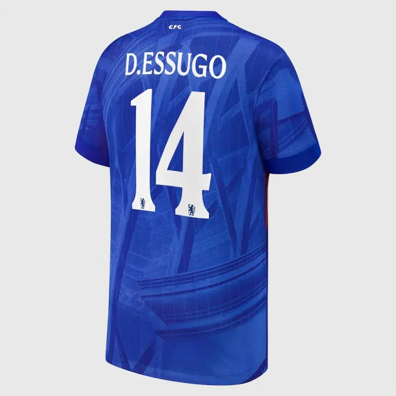Chelsea chelsea cup nike heimstadiontrikot 2025-26 – jugendliche mit aufdruck d.essugo 14 Trikot - Exklusive Chelsea Fußballbekleidung Chelsea chelsea cup nike heimstadiontrikot 2025-26 – jugendliche mit aufdruck d.essugo 14 Trikot - Exklusive Chelsea Fußballbekleidung
