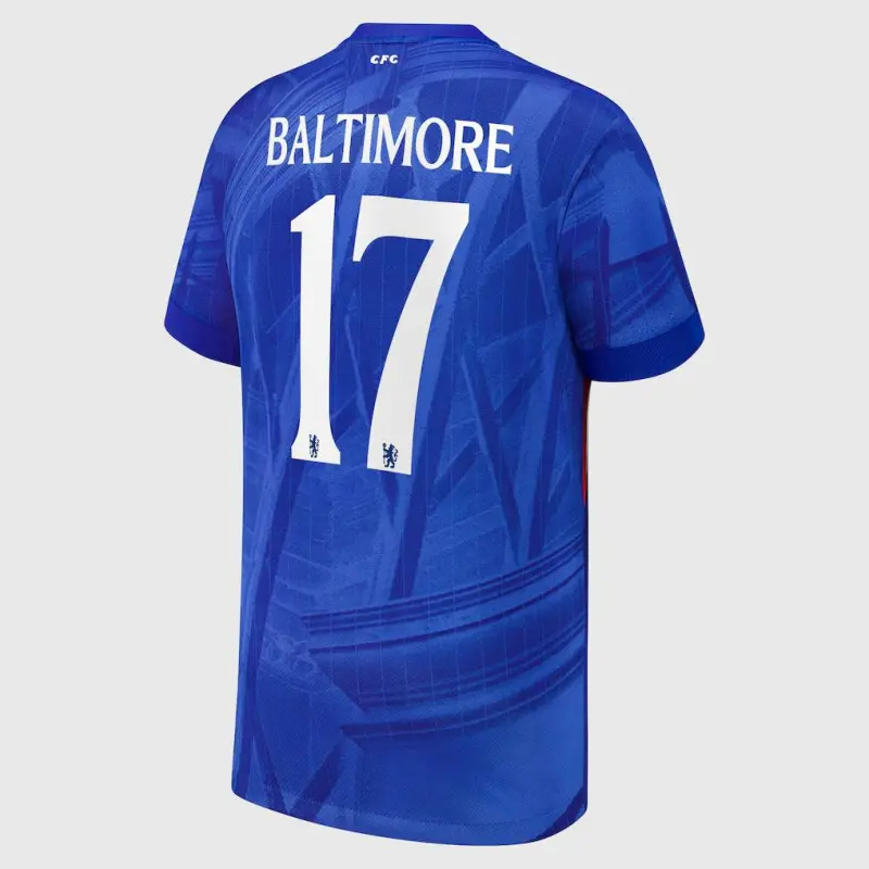 Chelsea chelsea cup nike heimstadiontrikot 2025-26 – jugendliche mit baltimore 17-aufdruck Trikot - Exklusive Chelsea Fußballbekleidung Chelsea chelsea cup nike heimstadiontrikot 2025-26 – jugendliche mit baltimore 17-aufdruck Trikot - Exklusive Chelsea Fußballbekleidung