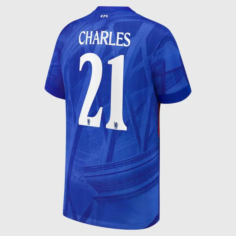 Chelsea chelsea cup nike heimstadiontrikot 2025-26 – jugendliche mit charles 21-aufdruck Trikot - Exklusive Chelsea Fußballbekleidung Chelsea chelsea cup nike heimstadiontrikot 2025-26 – jugendliche mit charles 21-aufdruck Trikot - Exklusive Chelsea Fußballbekleidung