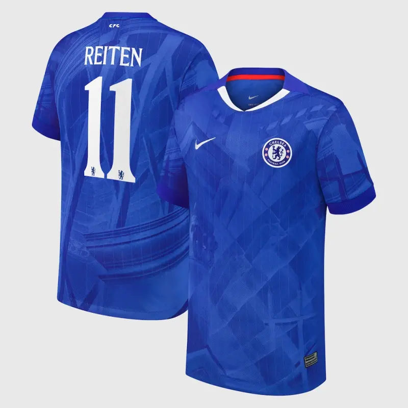 Chelsea chelsea cup nike heimstadiontrikot 2025-26 – jugendliche mit reiten 11-aufdruck Trikot - Exklusive Chelsea Fußballbekleidung