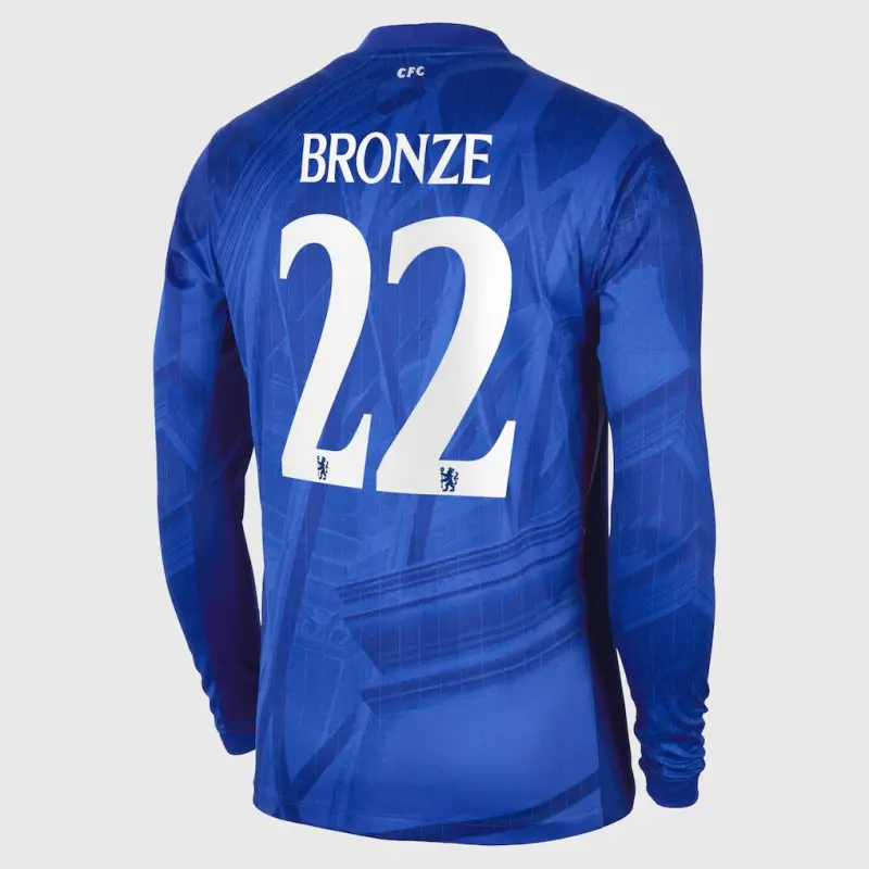 Chelsea chelsea cup nike home stadium langarmtrikot 2025-26 mit bronze 22-aufdruck Trikot - Exklusive Chelsea Fußballbekleidung Chelsea chelsea cup nike home stadium langarmtrikot 2025-26 mit bronze 22-aufdruck Trikot - Exklusive Chelsea Fußballbekleidung
