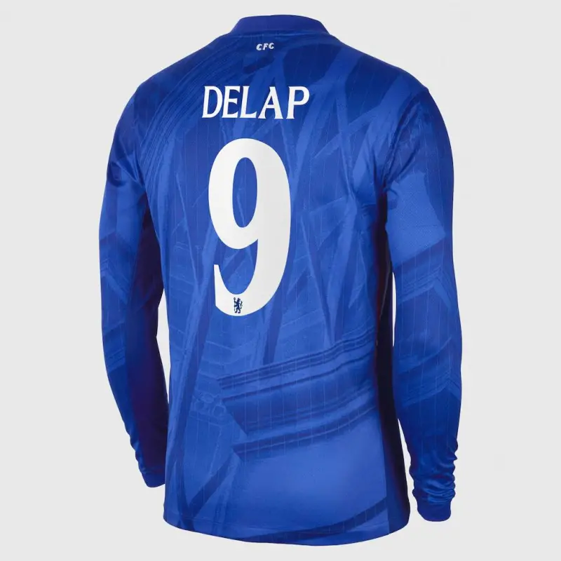 Chelsea chelsea cup nike home stadium langarmtrikot 2025-26 mit delap 9-aufdruck Trikot - Exklusive Chelsea Fußballbekleidung Chelsea chelsea cup nike home stadium langarmtrikot 2025-26 mit delap 9-aufdruck Trikot - Exklusive Chelsea Fußballbekleidung