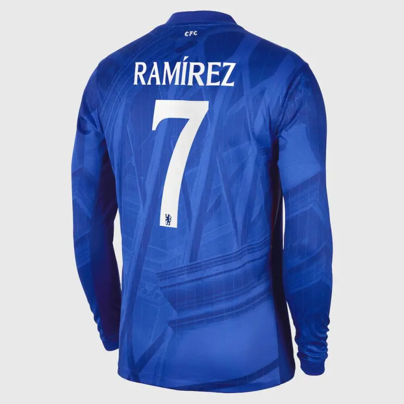 Chelsea chelsea cup nike home stadium langarmtrikot 2025-26 mit ramírez 7-aufdruck Trikot - Exklusive Chelsea Fußballbekleidung Chelsea chelsea cup nike home stadium langarmtrikot 2025-26 mit ramírez 7-aufdruck Trikot - Exklusive Chelsea Fußballbekleidung