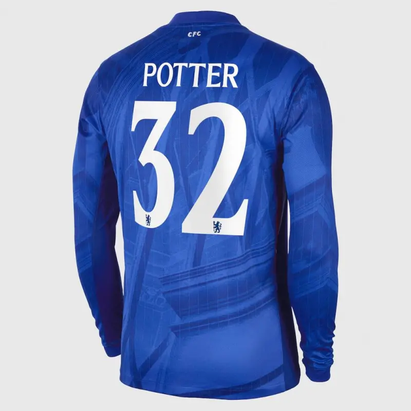 Chelsea chelsea cup nike stadium home langarmtrikot 2025-26 mit potter 32-aufdruck Trikot - Exklusive Chelsea Fußballbekleidung Chelsea chelsea cup nike stadium home langarmtrikot 2025-26 mit potter 32-aufdruck Trikot - Exklusive Chelsea Fußballbekleidung