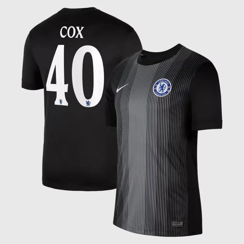 Chelsea chelsea cup nike torwart-stadiontrikot 2025-26 mit cox 40-aufdruck Trikot - Exklusive Chelsea Fußballbekleidung