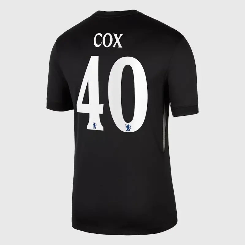 Chelsea chelsea cup nike torwart-stadiontrikot 2025-26 mit cox 40-aufdruck Trikot - Exklusive Chelsea Fußballbekleidung Chelsea chelsea cup nike torwart-stadiontrikot 2025-26 mit cox 40-aufdruck Trikot - Exklusive Chelsea Fußballbekleidung