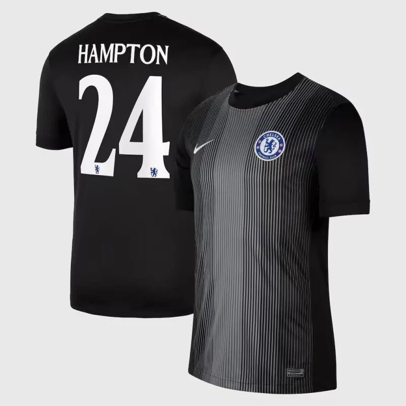 Chelsea chelsea cup nike torwart-stadiontrikot 2025-26 mit hampton 24-aufdruck Trikot - Exklusive Chelsea Fußballbekleidung