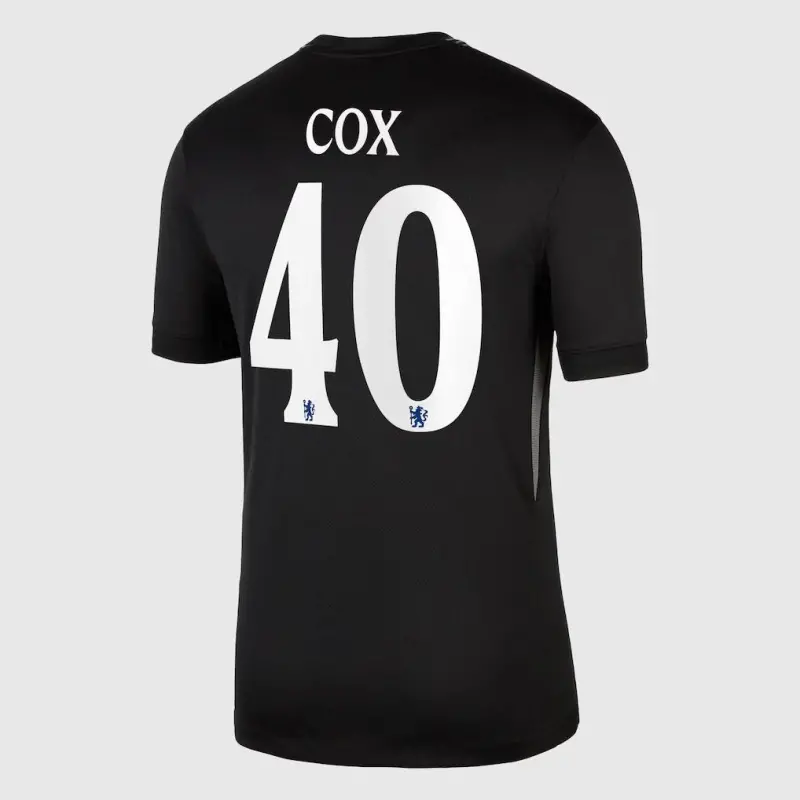Chelsea chelsea cup nike torwart-stadiontrikot 2025-26 – jugendliche mit cox 40-aufdruck Trikot - Exklusive Chelsea Fußballbekleidung Chelsea chelsea cup nike torwart-stadiontrikot 2025-26 – jugendliche mit cox 40-aufdruck Trikot - Exklusive Chelsea Fußballbekleidung