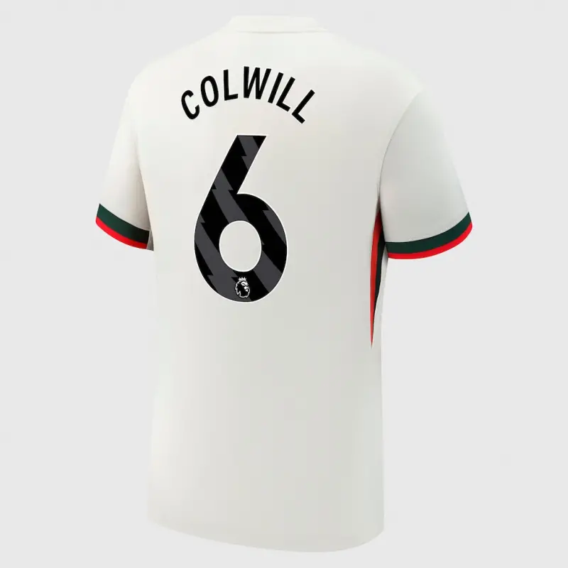 Chelsea chelsea nike auswärtsstadiontrikot 2025-26 mit colwill 6-aufdruck Trikot - Exklusive Chelsea Fußballbekleidung Chelsea chelsea nike auswärtsstadiontrikot 2025-26 mit colwill 6-aufdruck Trikot - Exklusive Chelsea Fußballbekleidung