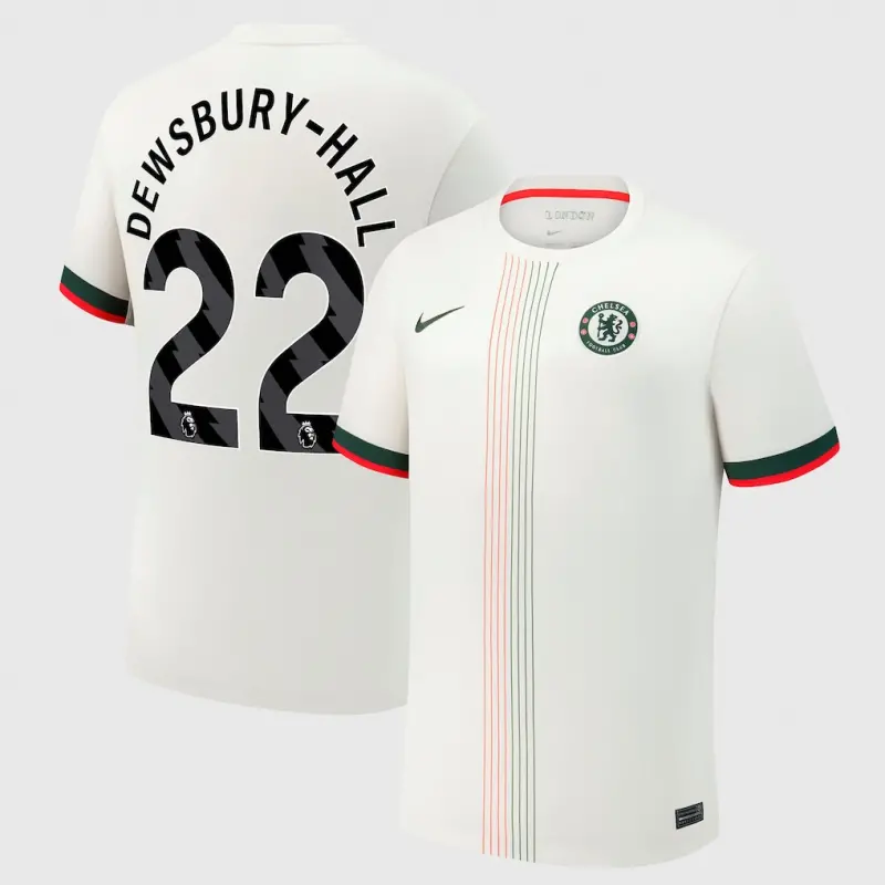 Chelsea chelsea nike auswärtsstadiontrikot 2025-26 mit dewsbury-hall 22-aufdruck Trikot - Exklusive Chelsea Fußballbekleidung