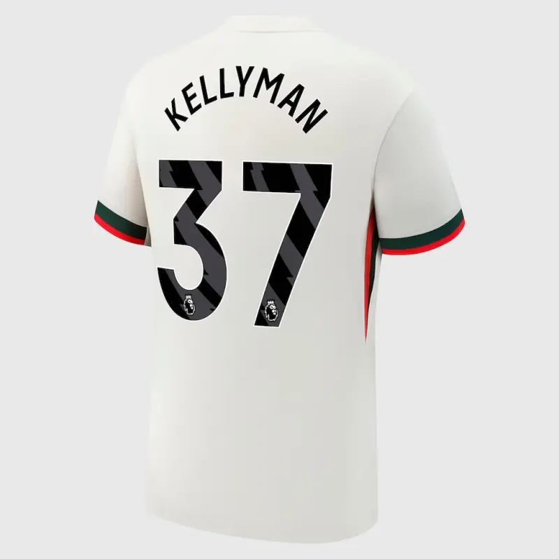 Chelsea chelsea nike auswärtsstadiontrikot 2025-26 mit kellyman 37-aufdruck Trikot - Exklusive Chelsea Fußballbekleidung Chelsea chelsea nike auswärtsstadiontrikot 2025-26 mit kellyman 37-aufdruck Trikot - Exklusive Chelsea Fußballbekleidung