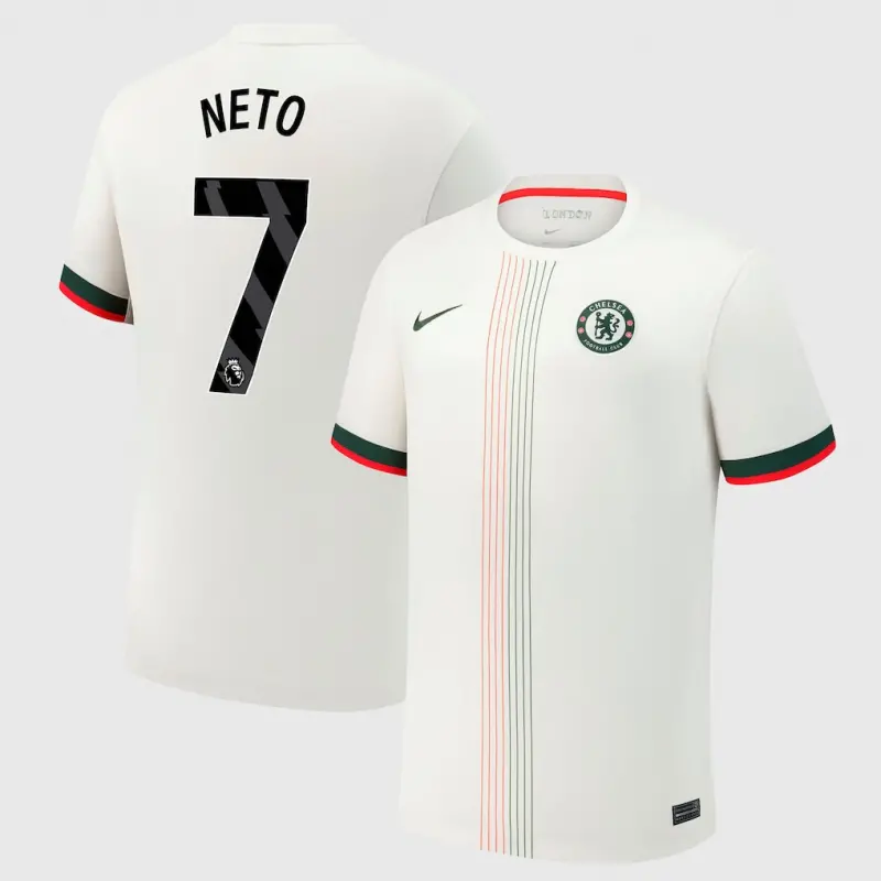 Chelsea chelsea nike auswärtsstadiontrikot 2025-26 mit neto 7-aufdruck Trikot - Exklusive Chelsea Fußballbekleidung