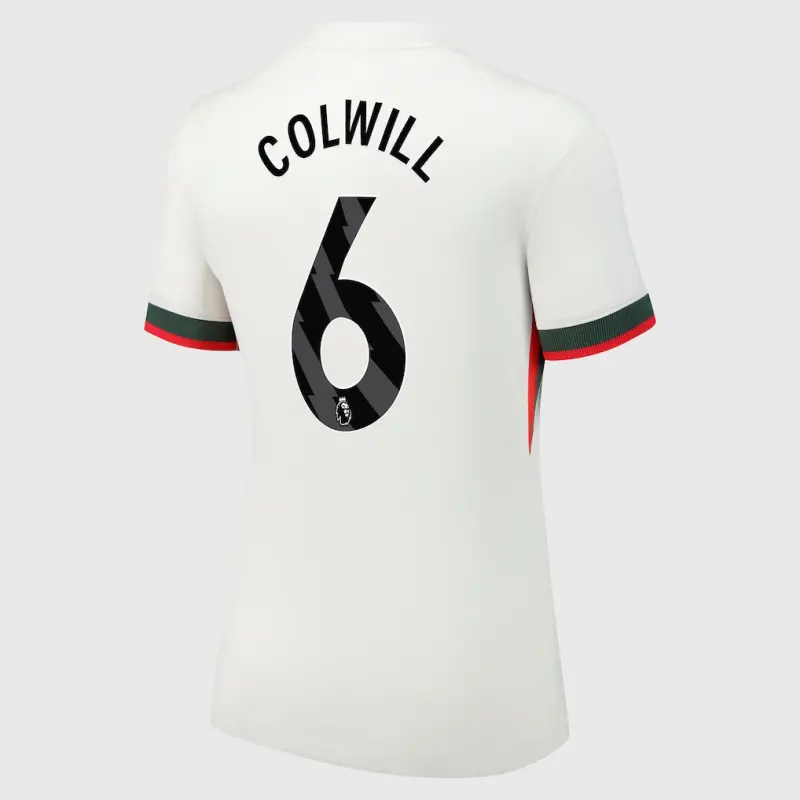 Chelsea chelsea nike auswärtsstadiontrikot 2025-26 – damen mit colwill 6-aufdruck Trikot - Exklusive Chelsea Fußballbekleidung Chelsea chelsea nike auswärtsstadiontrikot 2025-26 – damen mit colwill 6-aufdruck Trikot - Exklusive Chelsea Fußballbekleidung