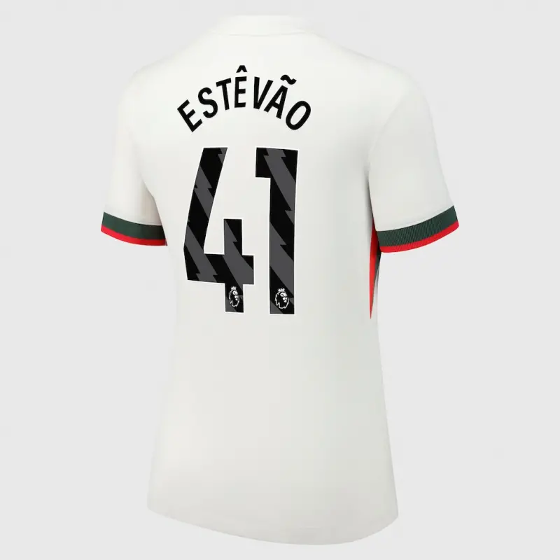 Chelsea chelsea nike auswärtsstadiontrikot 2025-26 – damen mit estêvão 41-aufdruck Trikot - Exklusive Chelsea Fußballbekleidung Chelsea chelsea nike auswärtsstadiontrikot 2025-26 – damen mit estêvão 41-aufdruck Trikot - Exklusive Chelsea Fußballbekleidung