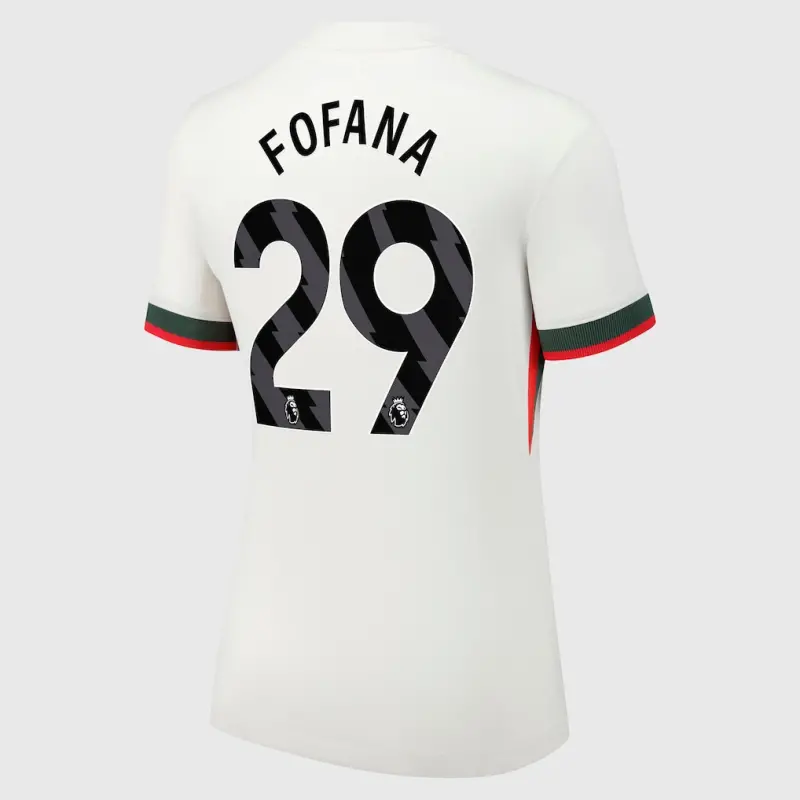 Chelsea chelsea nike auswärtsstadiontrikot 2025-26 – damen mit fofana 29-aufdruck Trikot - Exklusive Chelsea Fußballbekleidung Chelsea chelsea nike auswärtsstadiontrikot 2025-26 – damen mit fofana 29-aufdruck Trikot - Exklusive Chelsea Fußballbekleidung