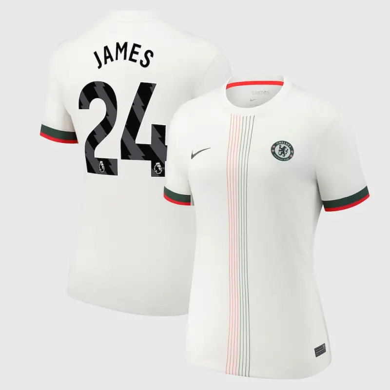 Chelsea chelsea nike auswärtsstadiontrikot 2025-26 – damen mit james 24-aufdruck Trikot - Exklusive Chelsea Fußballbekleidung