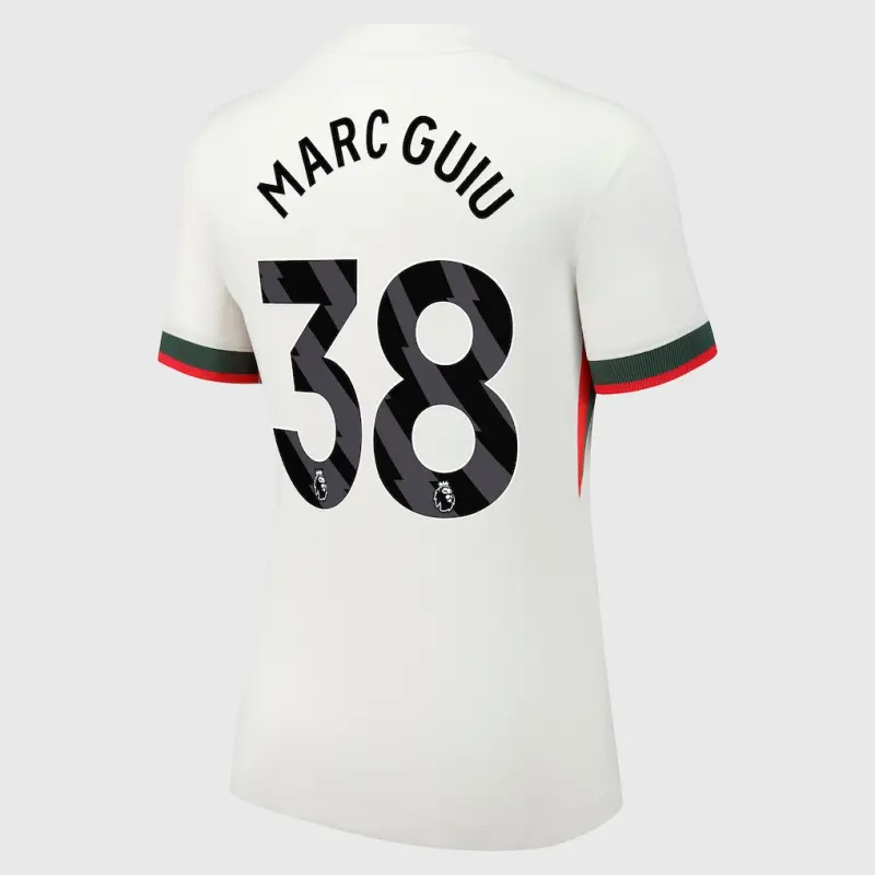 Chelsea chelsea nike auswärtsstadiontrikot 2025-26 – damen mit marc guiu 38-aufdruck Trikot - Exklusive Chelsea Fußballbekleidung Chelsea chelsea nike auswärtsstadiontrikot 2025-26 – damen mit marc guiu 38-aufdruck Trikot - Exklusive Chelsea Fußballbekleidung