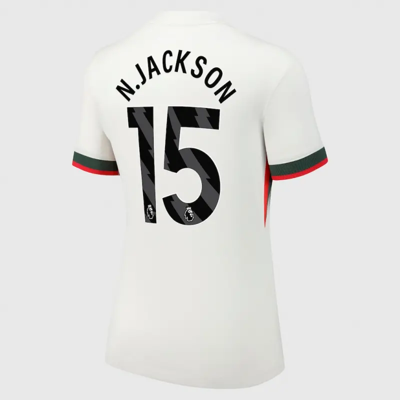 Chelsea chelsea nike auswärtsstadiontrikot 2025-26 – damen mit n.jackson 15-aufdruck Trikot - Exklusive Chelsea Fußballbekleidung Chelsea chelsea nike auswärtsstadiontrikot 2025-26 – damen mit n.jackson 15-aufdruck Trikot - Exklusive Chelsea Fußballbekleidung