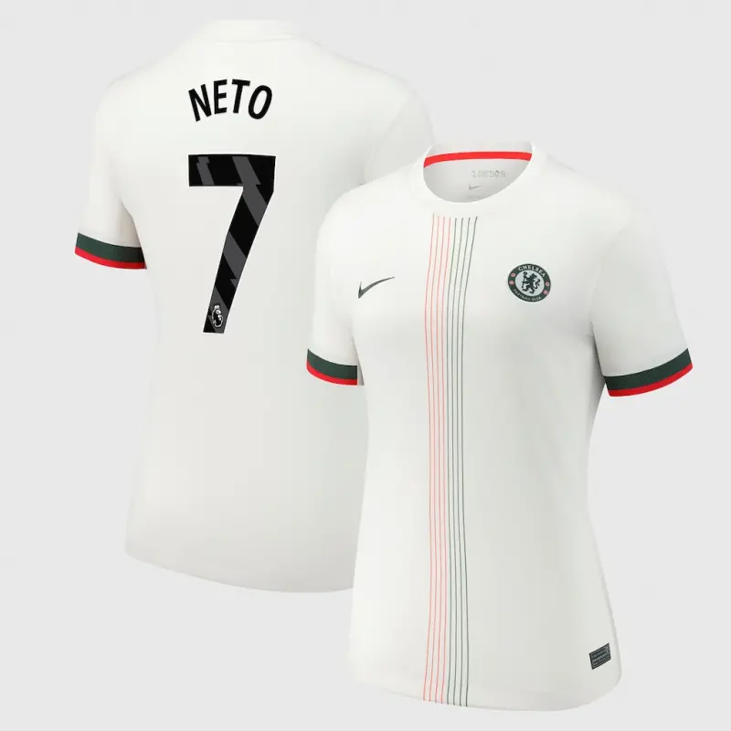 Chelsea chelsea nike auswärtsstadiontrikot 2025-26 – damen mit neto 7-aufdruck Trikot - Exklusive Chelsea Fußballbekleidung