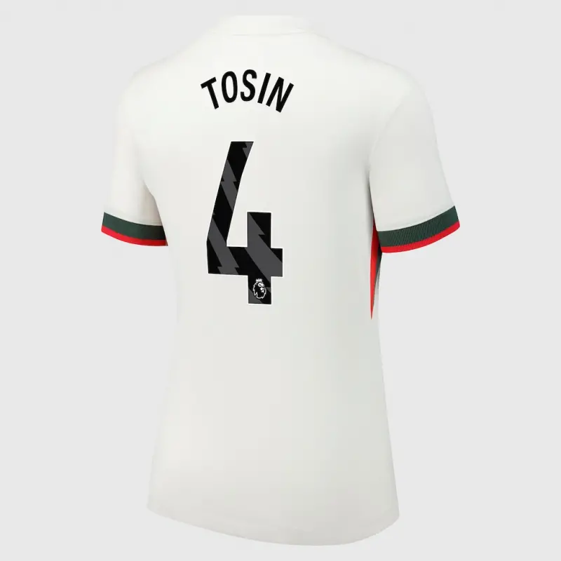 Chelsea chelsea nike auswärtsstadiontrikot 2025-26 – damen mit tosin 4-aufdruck Trikot - Exklusive Chelsea Fußballbekleidung Chelsea chelsea nike auswärtsstadiontrikot 2025-26 – damen mit tosin 4-aufdruck Trikot - Exklusive Chelsea Fußballbekleidung