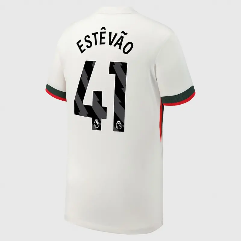 Chelsea chelsea nike auswärtsstadiontrikot 2025-26 – jugendliche mit aufdruck estêvão 41 Trikot - Exklusive Chelsea Fußballbekleidung Chelsea chelsea nike auswärtsstadiontrikot 2025-26 – jugendliche mit aufdruck estêvão 41 Trikot - Exklusive Chelsea Fußballbekleidung