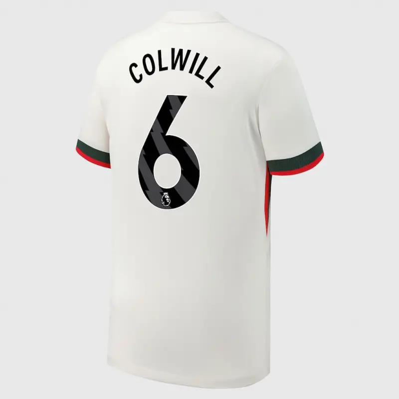 Chelsea chelsea nike auswärtsstadiontrikot 2025-26 – jugendliche mit colwill 6-aufdruck Trikot - Exklusive Chelsea Fußballbekleidung Chelsea chelsea nike auswärtsstadiontrikot 2025-26 – jugendliche mit colwill 6-aufdruck Trikot - Exklusive Chelsea Fußballbekleidung