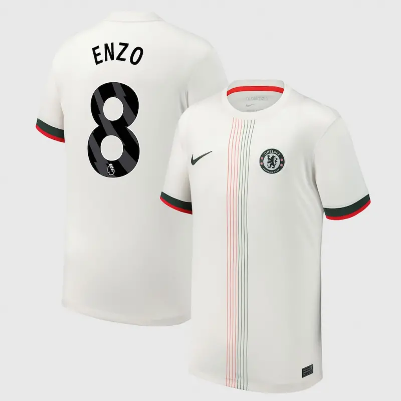 Chelsea chelsea nike auswärtsstadiontrikot 2025-26 – jugendliche mit enzo 8-aufdruck Trikot - Exklusive Chelsea Fußballbekleidung