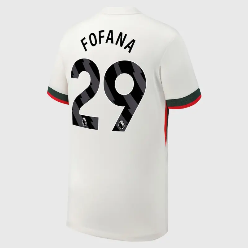 Chelsea chelsea nike auswärtsstadiontrikot 2025-26 – jugendliche mit fofana 29-aufdruck Trikot - Exklusive Chelsea Fußballbekleidung Chelsea chelsea nike auswärtsstadiontrikot 2025-26 – jugendliche mit fofana 29-aufdruck Trikot - Exklusive Chelsea Fußballbekleidung