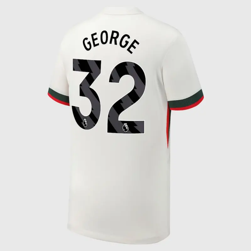 Chelsea chelsea nike auswärtsstadiontrikot 2025-26 – jugendliche mit george 32-aufdruck Trikot - Exklusive Chelsea Fußballbekleidung Chelsea chelsea nike auswärtsstadiontrikot 2025-26 – jugendliche mit george 32-aufdruck Trikot - Exklusive Chelsea Fußballbekleidung
