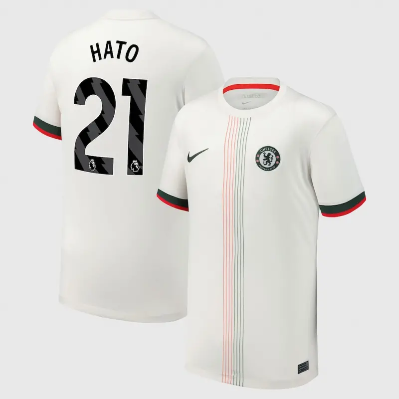 Chelsea chelsea nike auswärtsstadiontrikot 2025-26 – jugendliche mit hato 21-aufdruck Trikot - Exklusive Chelsea Fußballbekleidung