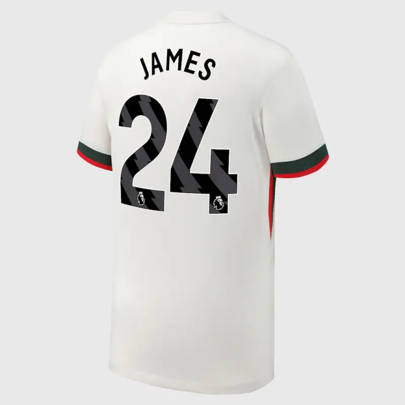 Chelsea chelsea nike auswärtsstadiontrikot 2025-26 – jugendliche mit james 24-aufdruck Trikot - Exklusive Chelsea Fußballbekleidung Chelsea chelsea nike auswärtsstadiontrikot 2025-26 – jugendliche mit james 24-aufdruck Trikot - Exklusive Chelsea Fußballbekleidung
