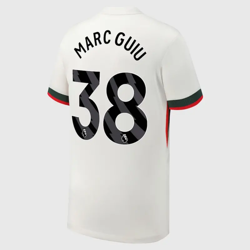 Chelsea chelsea nike auswärtsstadiontrikot 2025-26 – jugendliche mit marc guiu 38-aufdruck Trikot - Exklusive Chelsea Fußballbekleidung Chelsea chelsea nike auswärtsstadiontrikot 2025-26 – jugendliche mit marc guiu 38-aufdruck Trikot - Exklusive Chelsea Fußballbekleidung