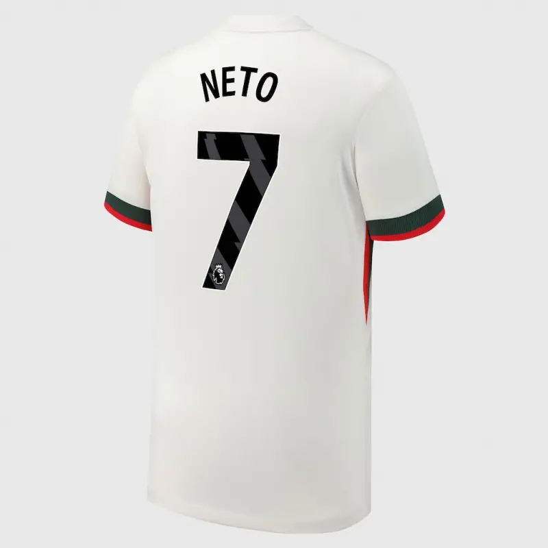 Chelsea chelsea nike auswärtsstadiontrikot 2025-26 – jugendliche mit neto 7-aufdruck Trikot - Exklusive Chelsea Fußballbekleidung Chelsea chelsea nike auswärtsstadiontrikot 2025-26 – jugendliche mit neto 7-aufdruck Trikot - Exklusive Chelsea Fußballbekleidung