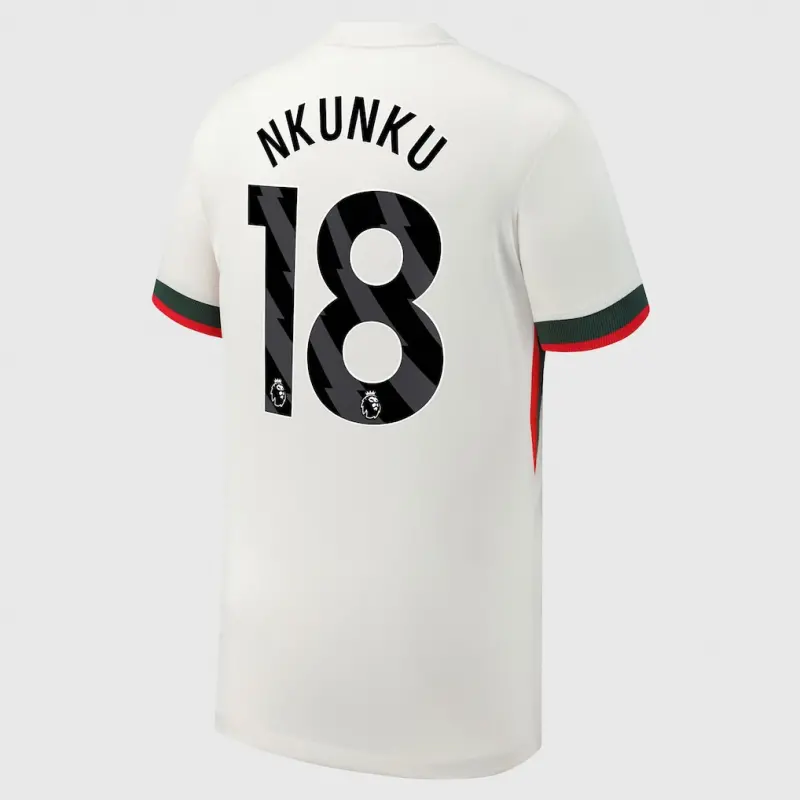 Chelsea chelsea nike auswärtsstadiontrikot 2025-26 – jugendliche mit nkunku 18-aufdruck Trikot - Exklusive Chelsea Fußballbekleidung Chelsea chelsea nike auswärtsstadiontrikot 2025-26 – jugendliche mit nkunku 18-aufdruck Trikot - Exklusive Chelsea Fußballbekleidung