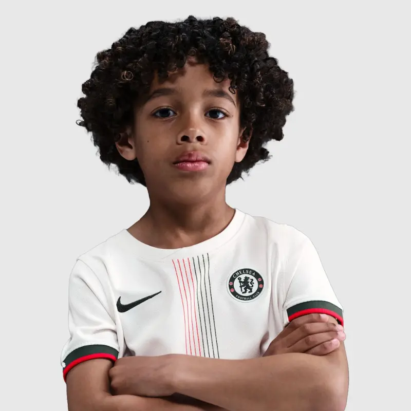Chelsea chelsea nike away stadium minikit 2025-26 – kleine jugendliche mit individuellem aufdruck Trikot - Exklusive Chelsea Fußballbekleidung Chelsea chelsea nike away stadium minikit 2025-26 – kleine jugendliche mit individuellem aufdruck Trikot - Exklusive Chelsea Fußballbekleidung