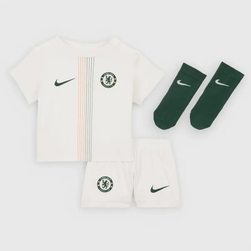 Chelsea chelsea nike away stadium minikit 2025-26 – kleinkinder mit gittens 11-aufdruck Trikot - Exklusive Chelsea Fußballbekleidung