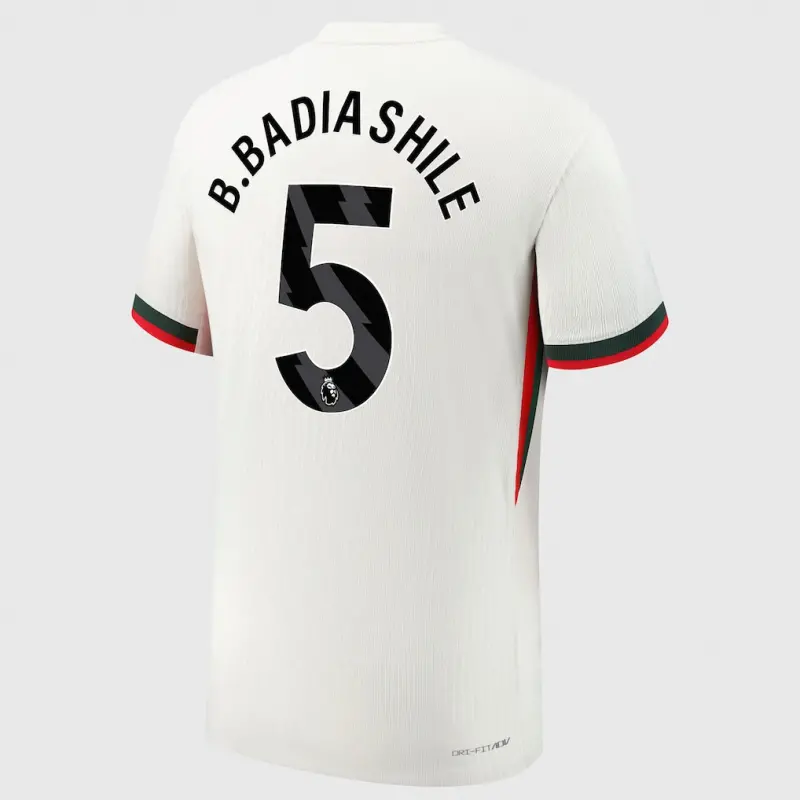 Chelsea chelsea nike dri fit adv auswärtsspieltrikot 2025-26 mit b. badiashile 5-aufdruck Trikot - Exklusive Chelsea Fußballbekleidung Chelsea chelsea nike dri fit adv auswärtsspieltrikot 2025-26 mit b. badiashile 5-aufdruck Trikot - Exklusive Chelsea Fußballbekleidung