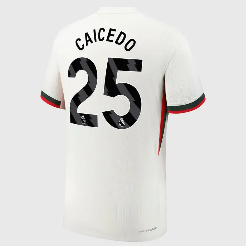 Chelsea chelsea nike dri fit adv auswärtsspieltrikot 2025-26 mit caicedo 25-aufdruck Trikot - Exklusive Chelsea Fußballbekleidung Chelsea chelsea nike dri fit adv auswärtsspieltrikot 2025-26 mit caicedo 25-aufdruck Trikot - Exklusive Chelsea Fußballbekleidung
