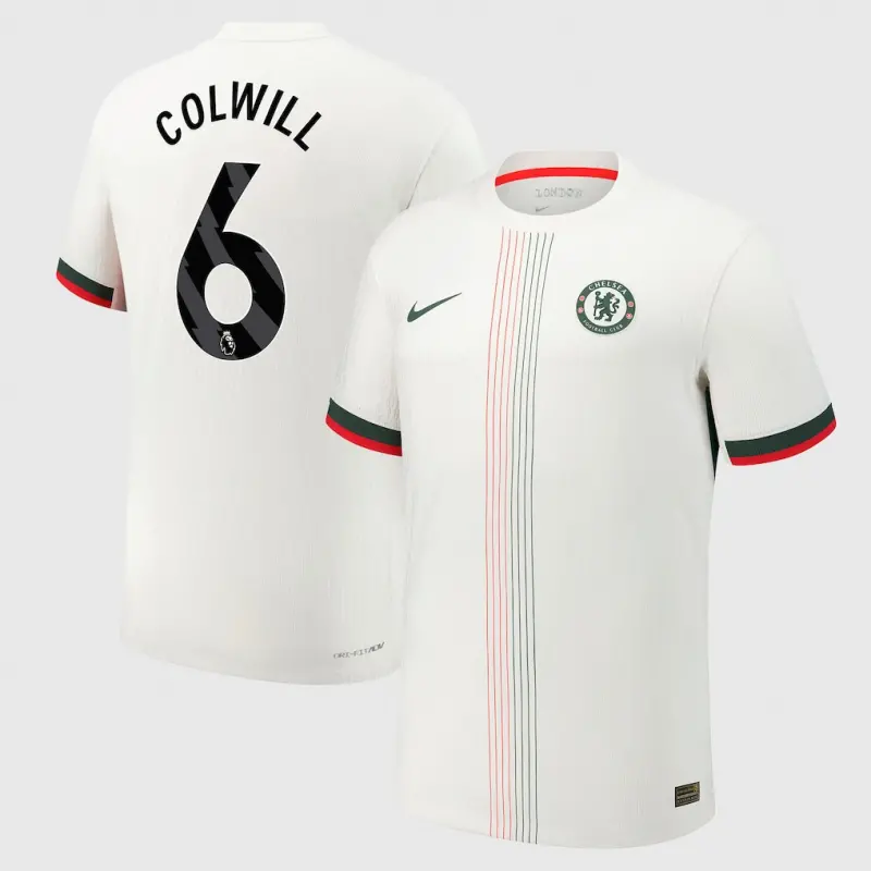 Chelsea chelsea nike dri fit adv auswärtsspieltrikot 2025-26 mit colwill 6-aufdruck Trikot - Exklusive Chelsea Fußballbekleidung