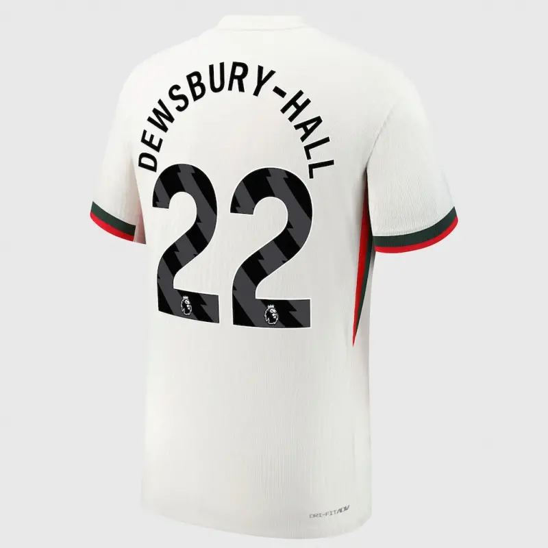 Chelsea chelsea nike dri fit adv auswärtsspieltrikot 2025-26 mit dewsbury-hall 22-aufdruck Trikot - Exklusive Chelsea Fußballbekleidung Chelsea chelsea nike dri fit adv auswärtsspieltrikot 2025-26 mit dewsbury-hall 22-aufdruck Trikot - Exklusive Chelsea Fußballbekleidung