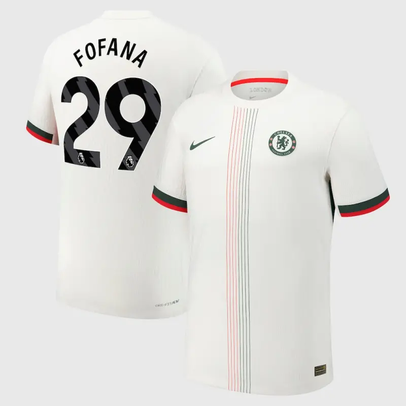 Chelsea chelsea nike dri fit adv auswärtsspieltrikot 2025-26 mit fofana 29-aufdruck Trikot - Exklusive Chelsea Fußballbekleidung