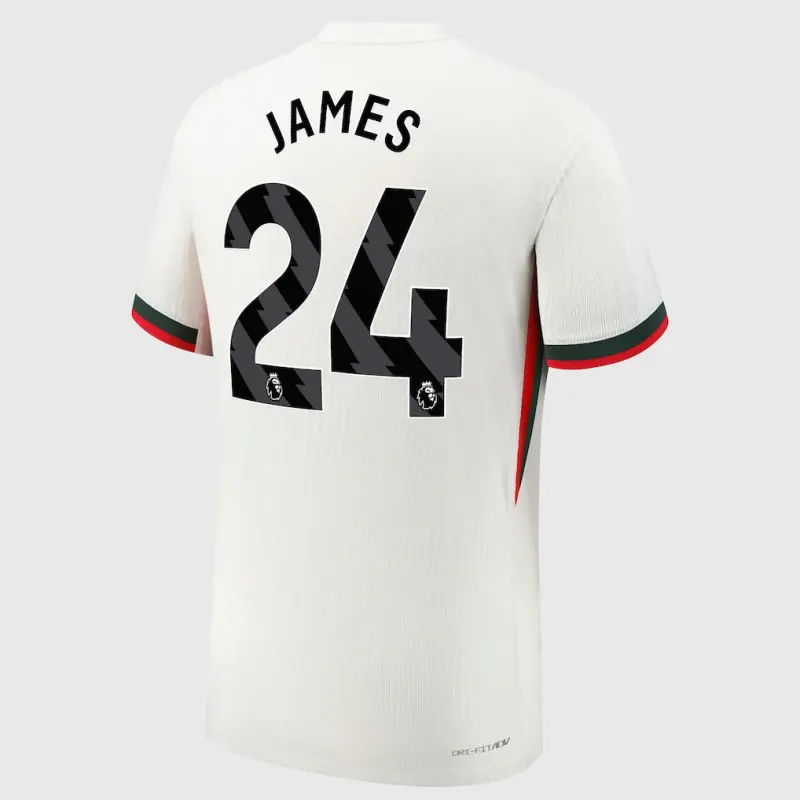 Chelsea chelsea nike dri fit adv auswärtsspieltrikot 2025-26 mit james 24-aufdruck Trikot - Exklusive Chelsea Fußballbekleidung Chelsea chelsea nike dri fit adv auswärtsspieltrikot 2025-26 mit james 24-aufdruck Trikot - Exklusive Chelsea Fußballbekleidung