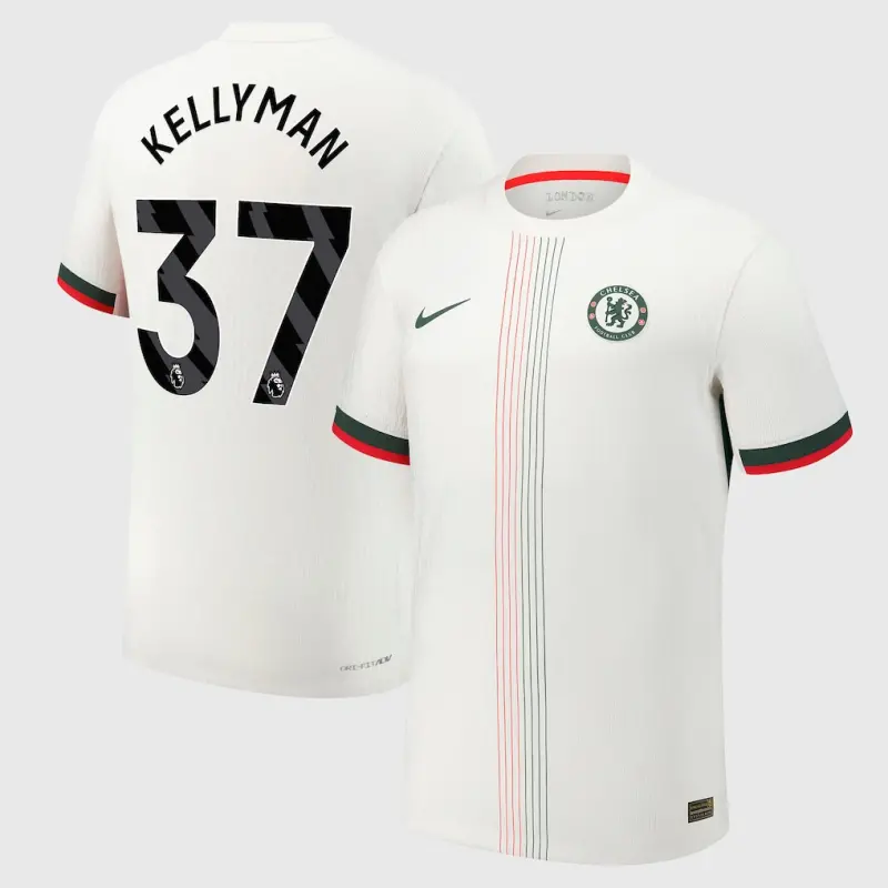 Chelsea chelsea nike dri fit adv auswärtsspieltrikot 2025-26 mit kellyman 37-aufdruck Trikot - Exklusive Chelsea Fußballbekleidung