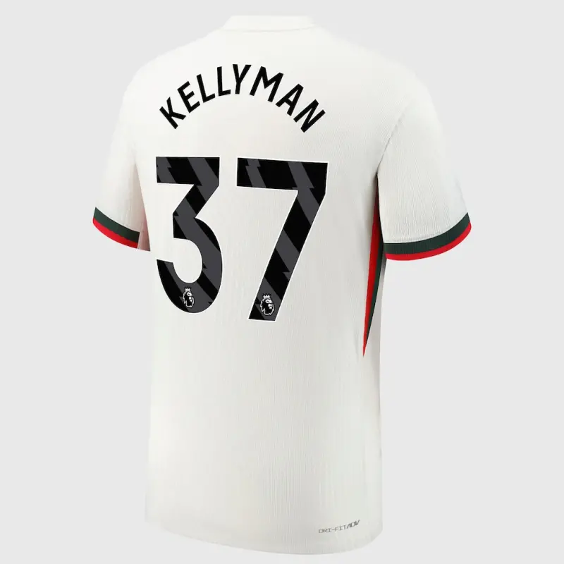 Chelsea chelsea nike dri fit adv auswärtsspieltrikot 2025-26 mit kellyman 37-aufdruck Trikot - Exklusive Chelsea Fußballbekleidung Chelsea chelsea nike dri fit adv auswärtsspieltrikot 2025-26 mit kellyman 37-aufdruck Trikot - Exklusive Chelsea Fußballbekleidung