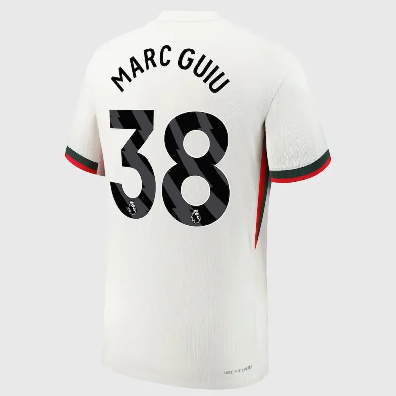Chelsea chelsea nike dri fit adv auswärtsspieltrikot 2025-26 mit marc guiu 38-aufdruck Trikot - Exklusive Chelsea Fußballbekleidung Chelsea chelsea nike dri fit adv auswärtsspieltrikot 2025-26 mit marc guiu 38-aufdruck Trikot - Exklusive Chelsea Fußballbekleidung