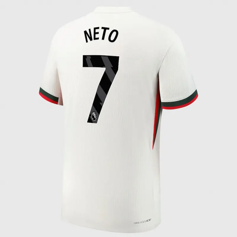Chelsea chelsea nike dri fit adv auswärtsspieltrikot 2025-26 mit neto 7-aufdruck Trikot - Exklusive Chelsea Fußballbekleidung Chelsea chelsea nike dri fit adv auswärtsspieltrikot 2025-26 mit neto 7-aufdruck Trikot - Exklusive Chelsea Fußballbekleidung