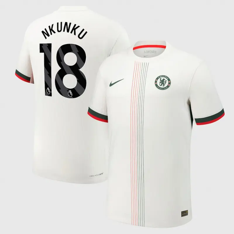 Chelsea chelsea nike dri fit adv auswärtsspieltrikot 2025-26 mit nkunku 18-aufdruck Trikot - Exklusive Chelsea Fußballbekleidung