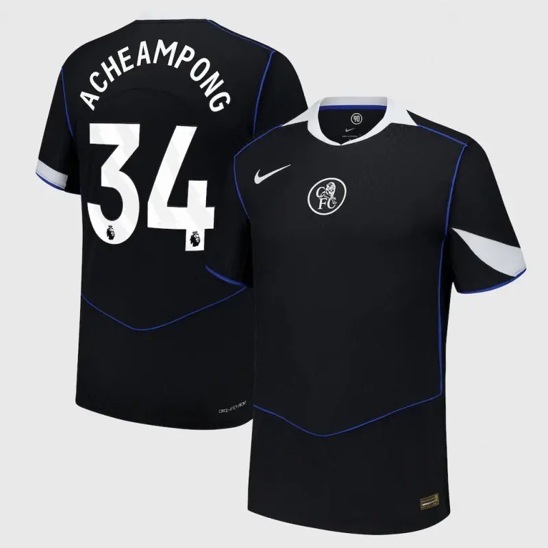 Chelsea chelsea nike dri fit adv drittes spieltrikot 2025-26 mit acheampong 34-aufdruck Trikot - Exklusive Chelsea Fußballbekleidung