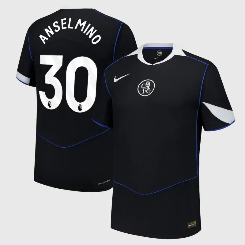 Chelsea chelsea nike dri fit adv drittes spieltrikot 2025-26 mit anselmino 30-aufdruck Trikot - Exklusive Chelsea Fußballbekleidung