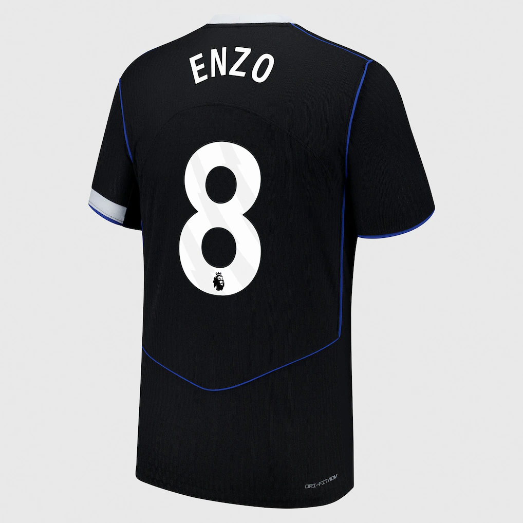 Chelsea chelsea nike dri fit adv drittes spieltrikot 2025-26 mit enzo 8-aufdruck Trikot - Exklusive Chelsea Fußballbekleidung Chelsea chelsea nike dri fit adv drittes spieltrikot 2025-26 mit enzo 8-aufdruck Trikot - Exklusive Chelsea Fußballbekleidung